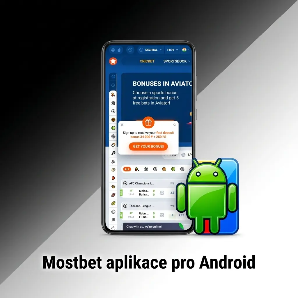 Mostbet aplikace pro Android ke stažení