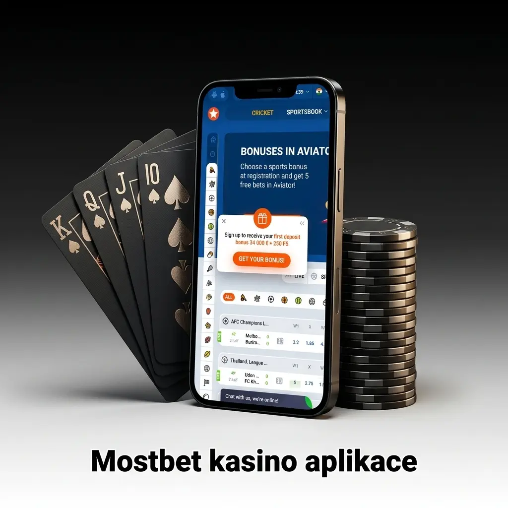 Mostbet kasino aplikace s automaty a živými stoly