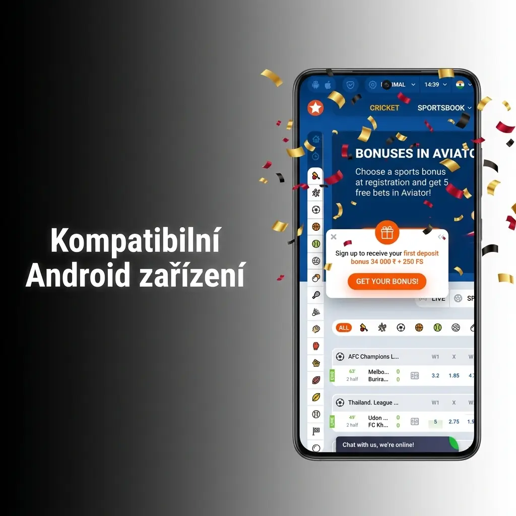 Kompatibilní Android zařízení