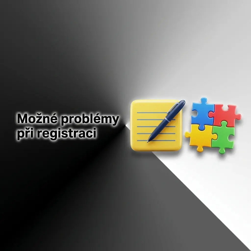 Řešení problémů při registraci na online platformě