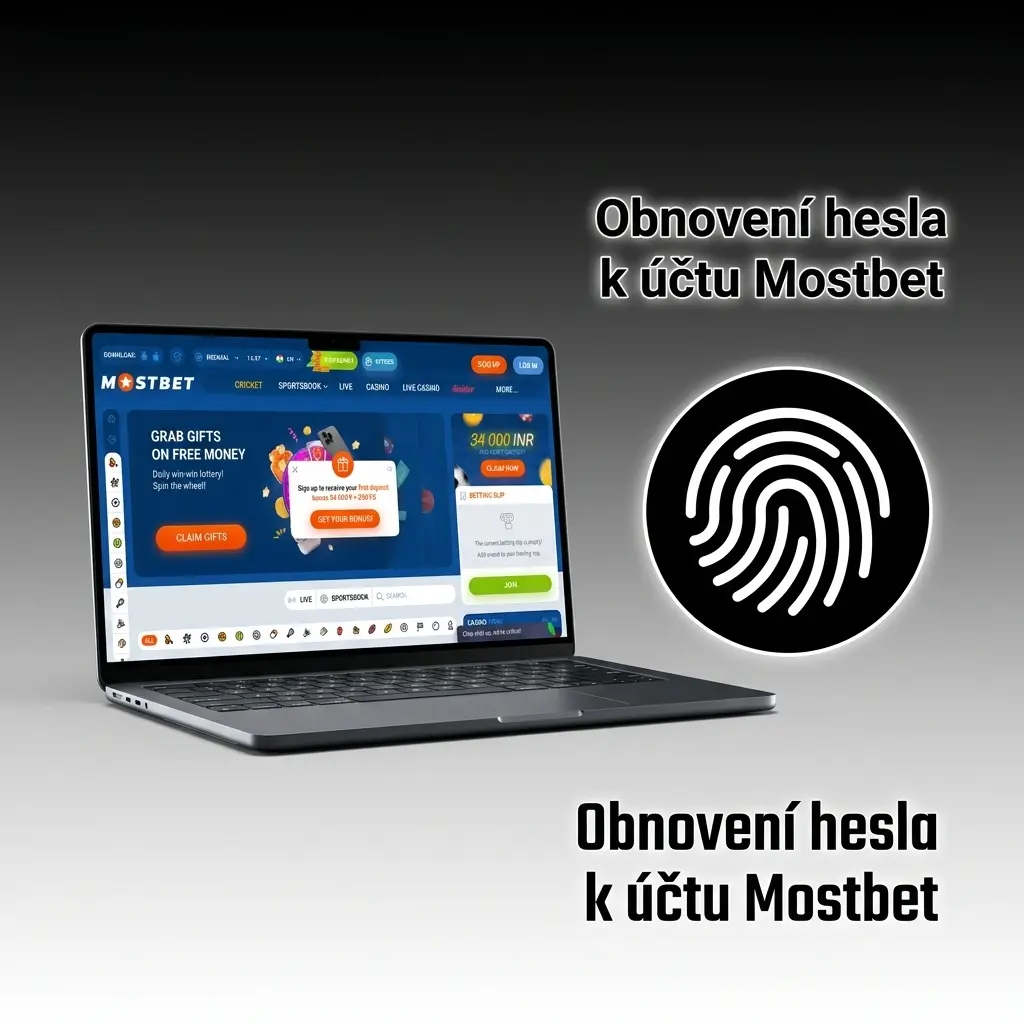 Obnovení hesla k účtu Mostbet