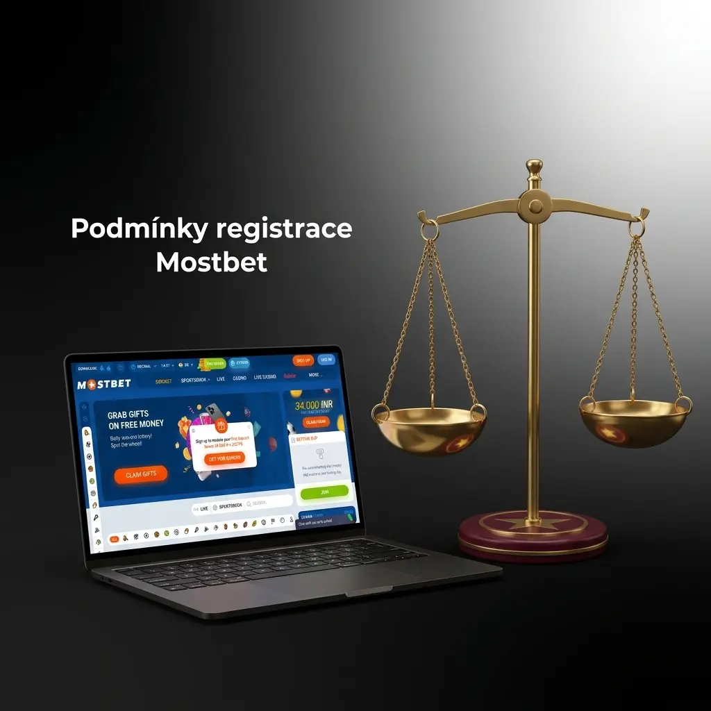 Registrace účtu Mostbet