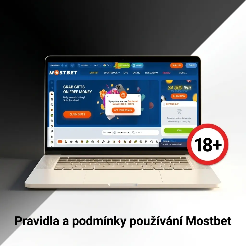 Pravidla a podmínky používání Mostbet