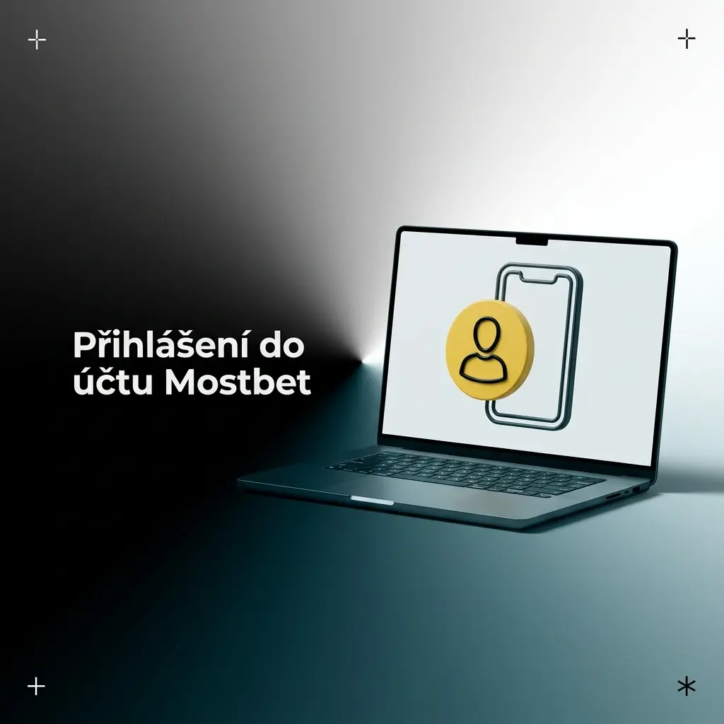Přihlašovací obrazovka účtu Mostbet