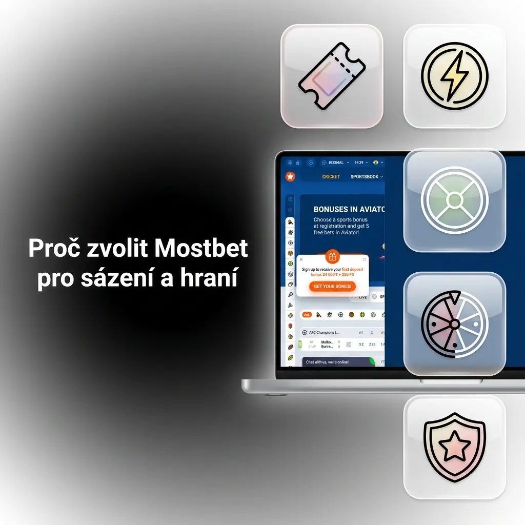 Platforma Mostbet pro sázení a hraní