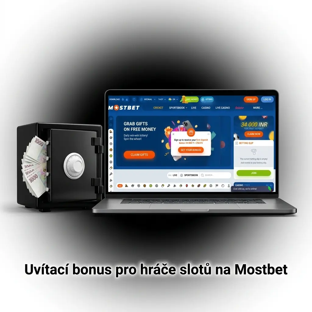 Uvítací bonus Mostbet pro hráče slotů