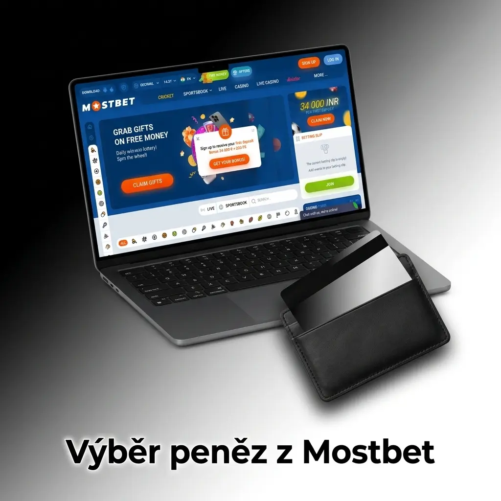 Výběr peněz z Mostbet