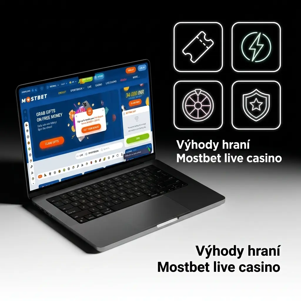 Živé kasino Mostbet se streamovaným krupiérem